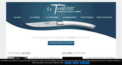 Desktop Screenshot of lethiers.fr